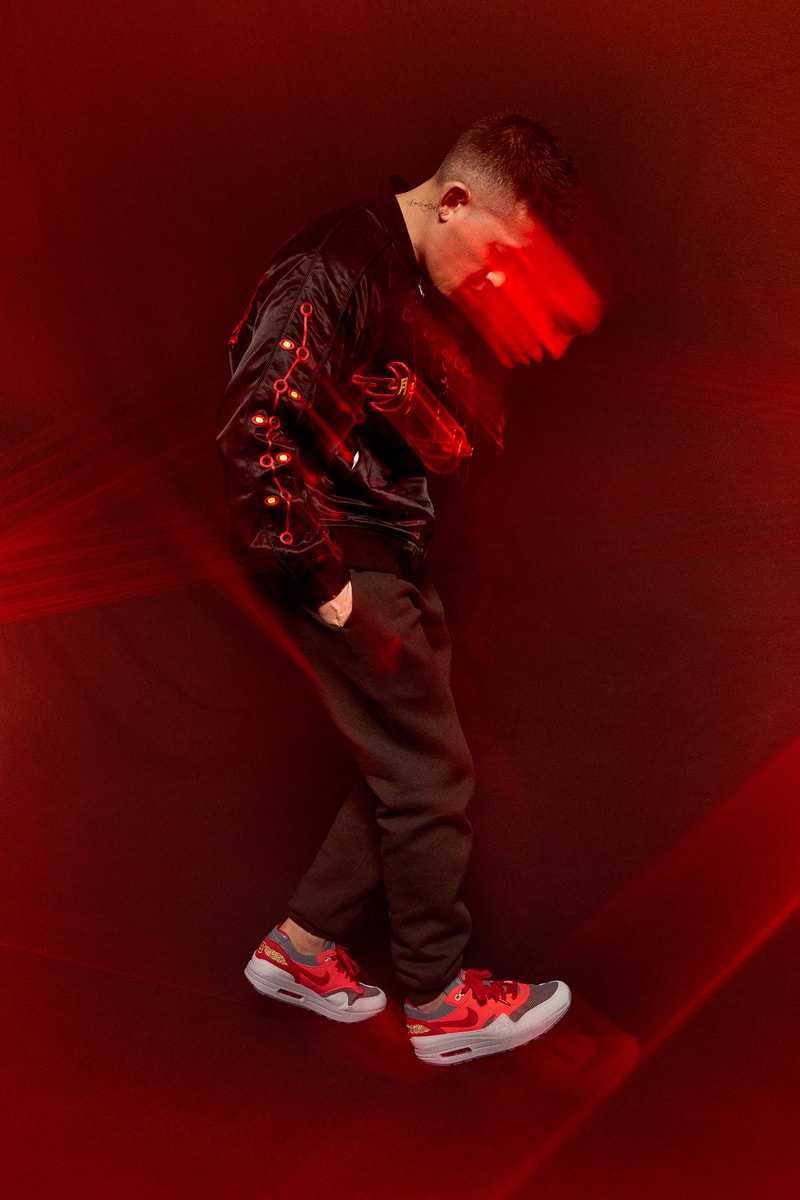 CLOT x Nike Air Max 1 最新聯名配色「K.O.D. Solar Red」正式登場