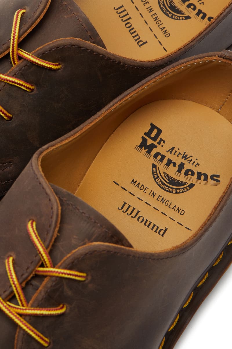 Dr.Martens x JJJJound 英產系列鞋履正式登場