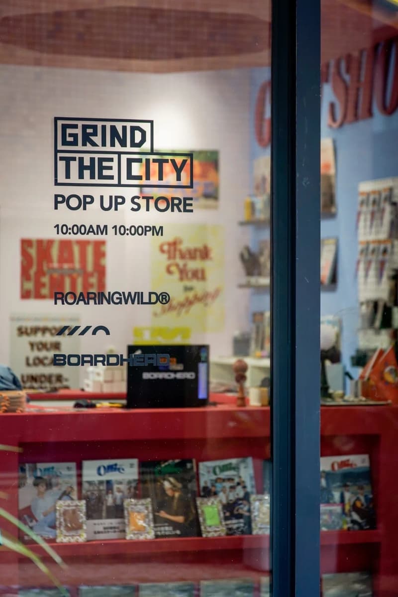 走进 GRIND THE CITY 线下 POP-UP STORE「街头咨询中心」