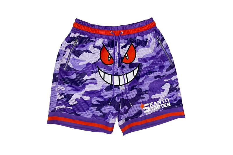Kanto Starter 推出全新《Pokémon》人氣寶可夢籃球短褲系列