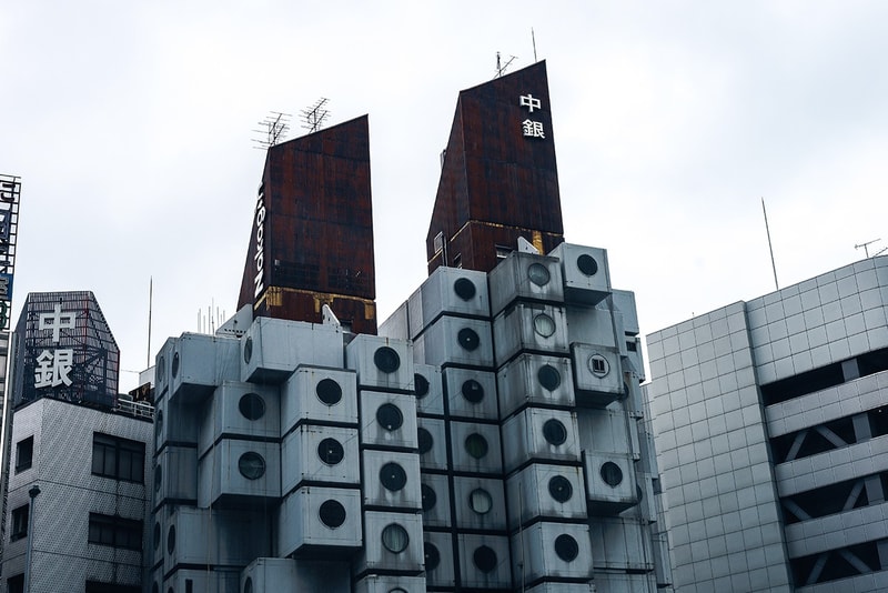 日本東京代表性建築「中銀膠囊塔 Nakagin Capsule Tower」最終面臨拆除