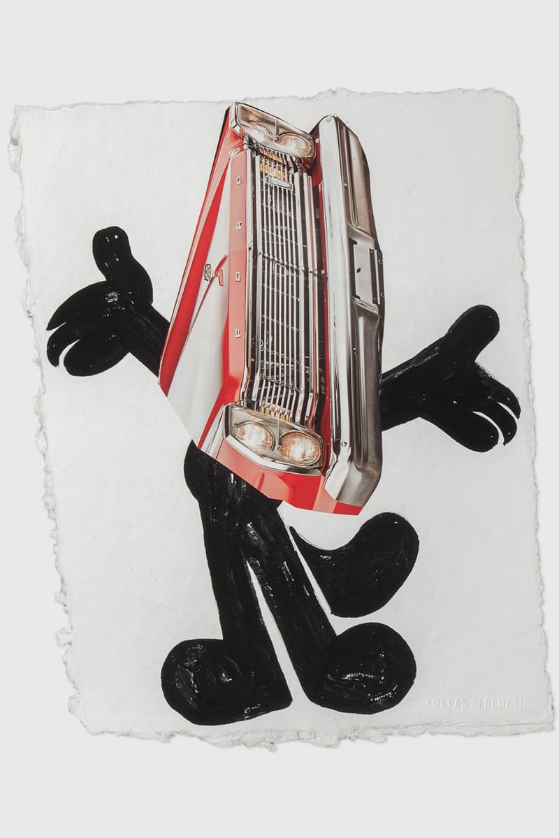 HBX 獨家發售紐約藝術家 Kostas Seremetis 限量手工作品