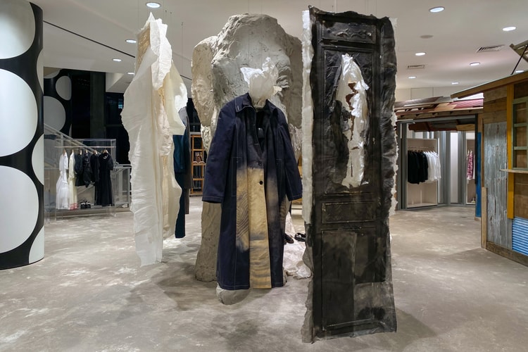 LEMAIRE x 艺术家林延合作装置展登陆 Dover Street Market Beijing