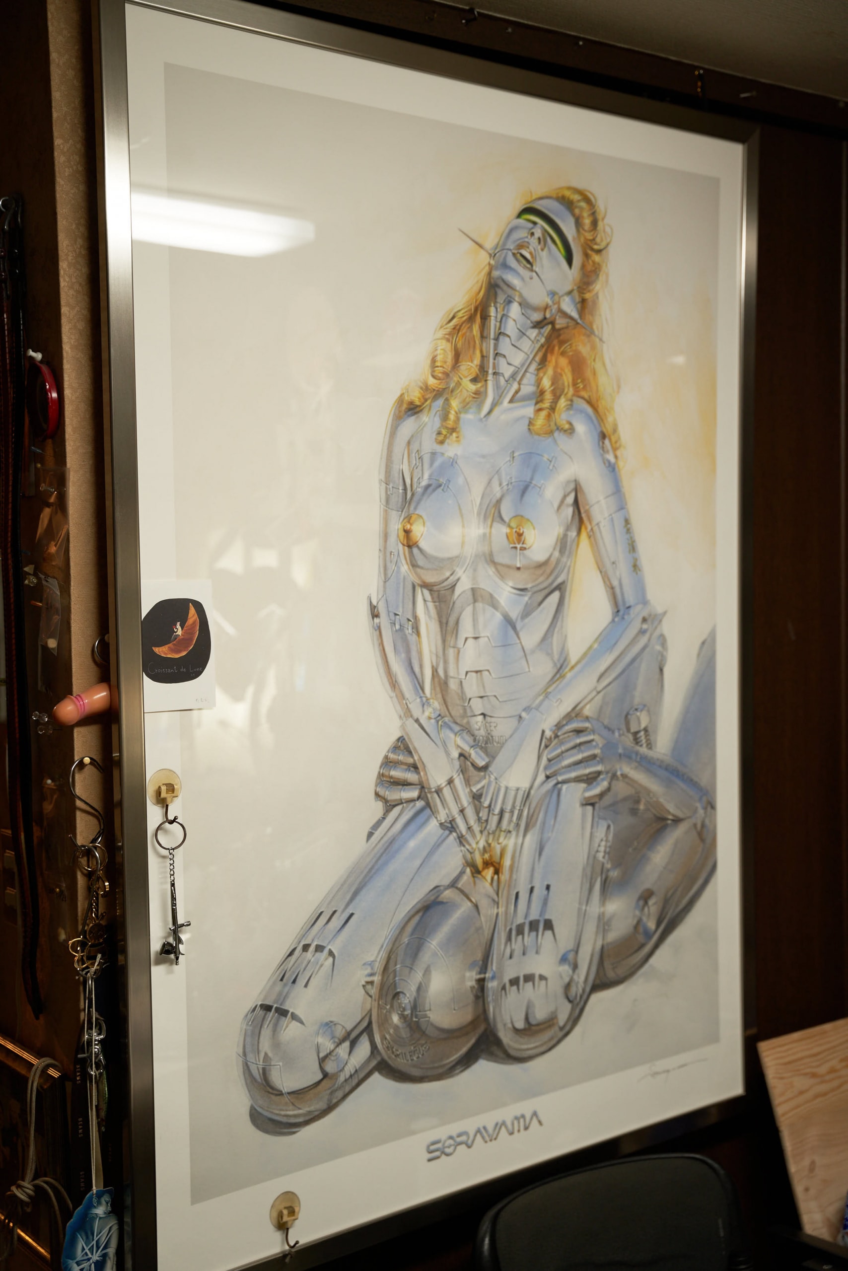 空山基:情色金属冲动源头、泡沫经济与运气