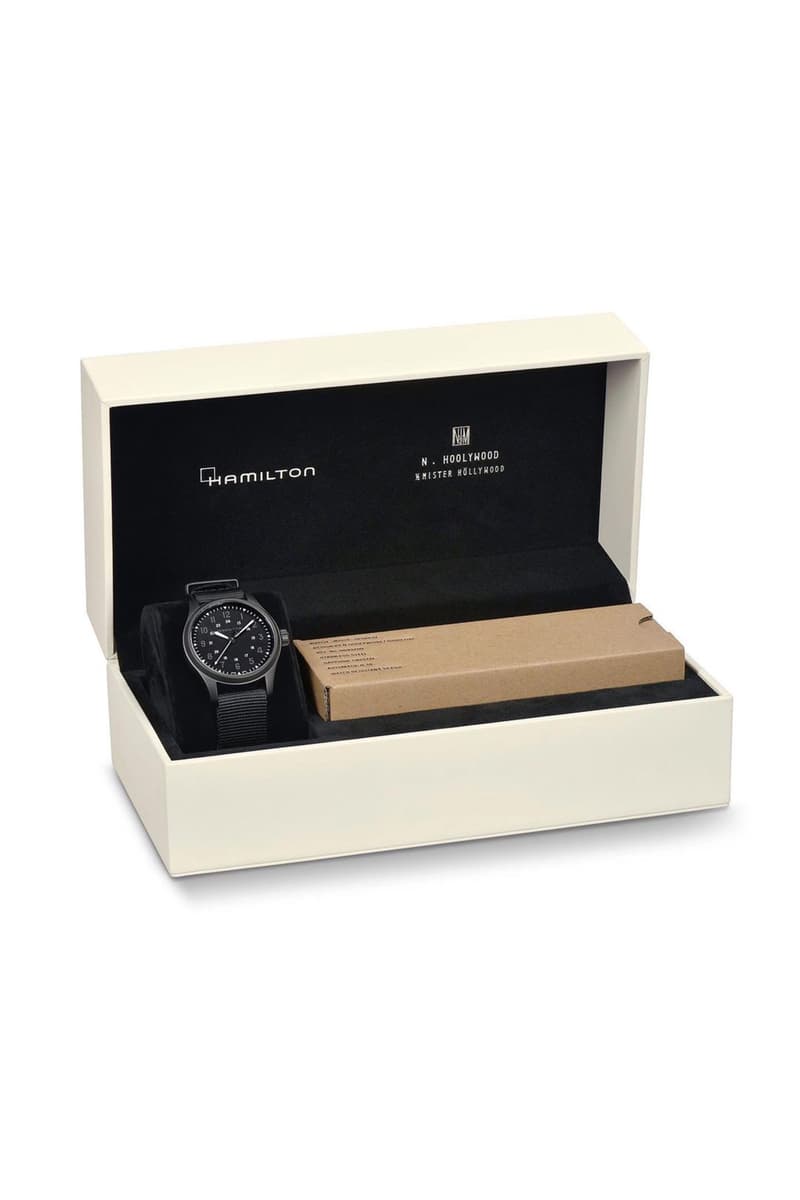 N.HOOLYWOOD x Hamilton 全新聯乘錶款正式登場