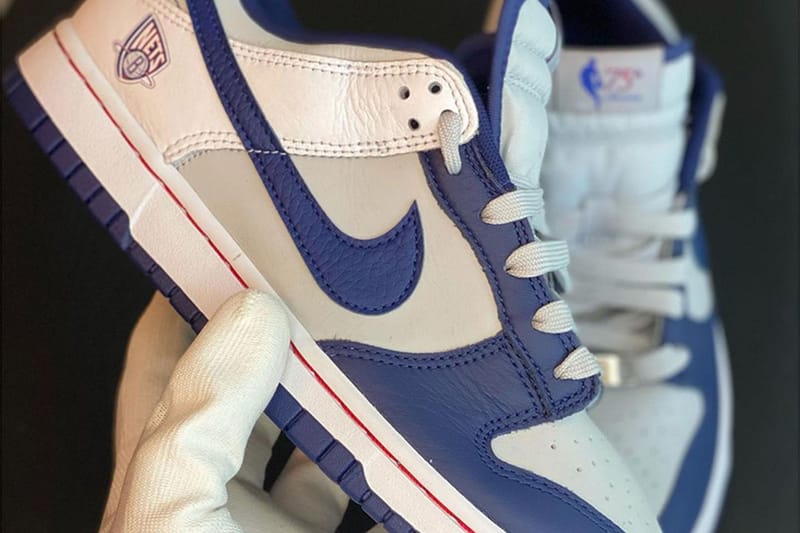 率先预览 NBA x Nike Dunk Low「Brooklyn Nets」近赏图辑