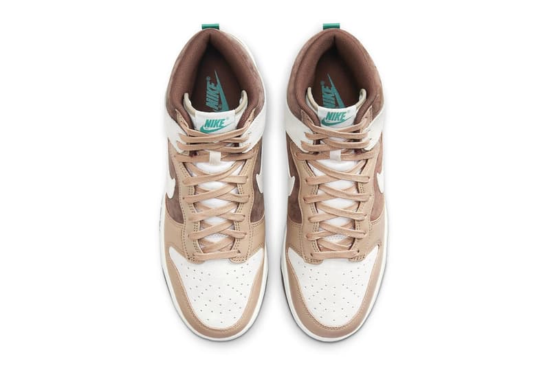Nike Dunk High 最新配色「Light Chocolate」率先登場