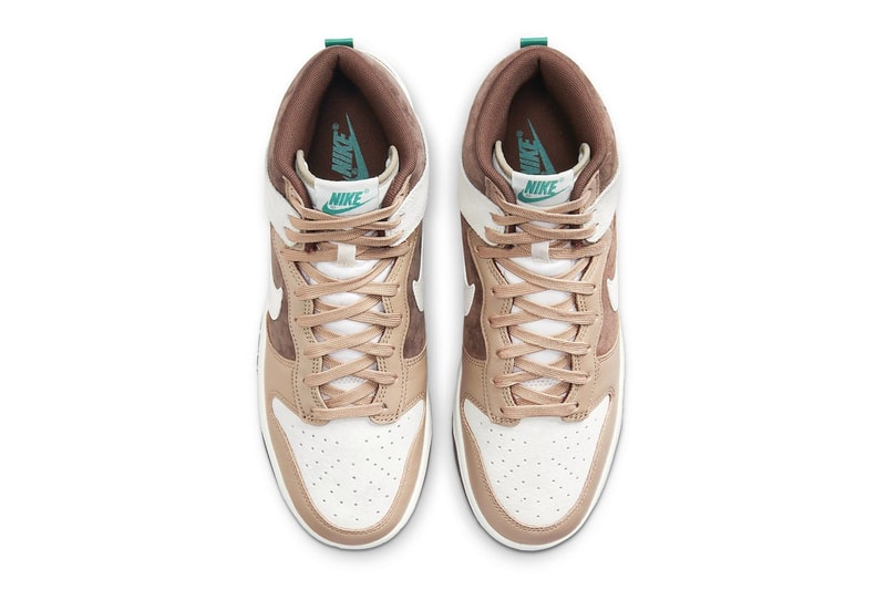 Nike Dunk High 最新配色「Light Chocolate」率先登場