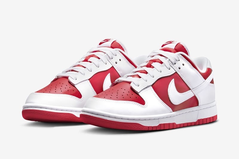 Nike Dunk Low「Championship Red」官方图辑、发售情报公布