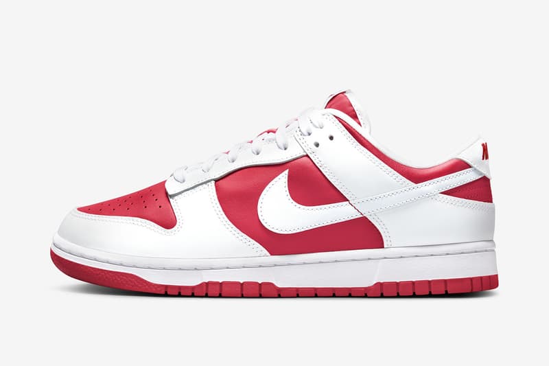 Nike Dunk Low「Championship Red」官方图辑、发售情报公布