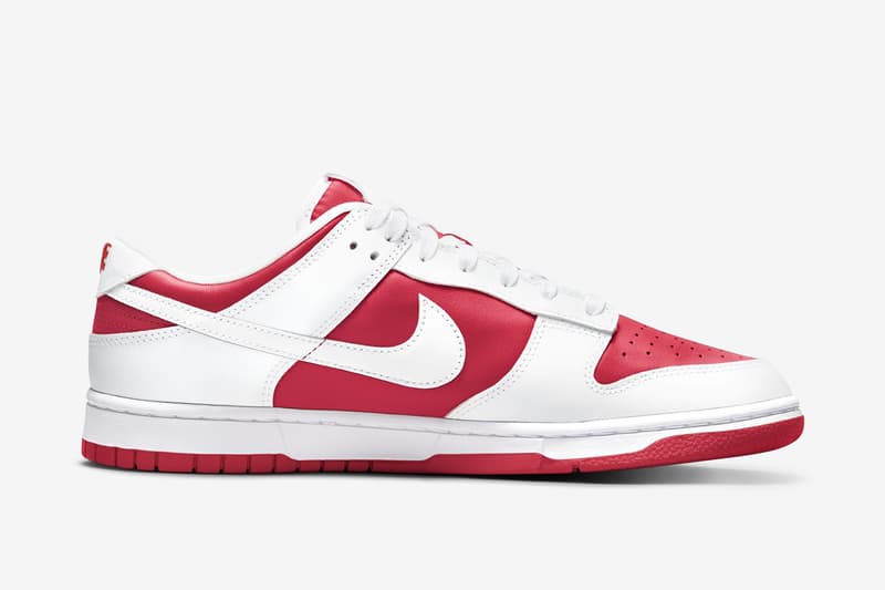 Nike Dunk Low「Championship Red」官方图辑、发售情报公布