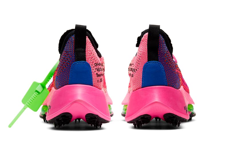 率先预览 Off-White™ x Nike Air Zoom Tempo NEXT% 官方系列图辑