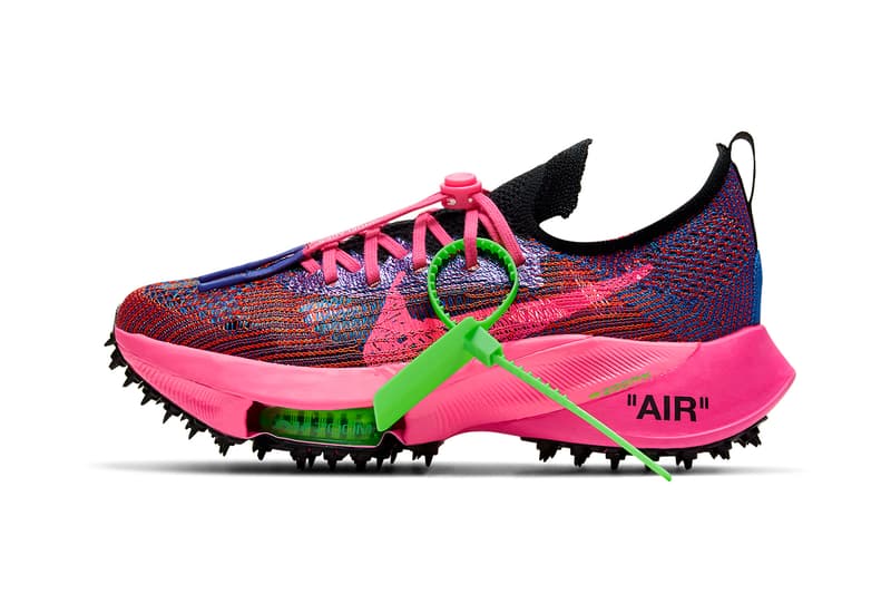 率先预览 Off-White™ x Nike Air Zoom Tempo NEXT% 官方系列图辑