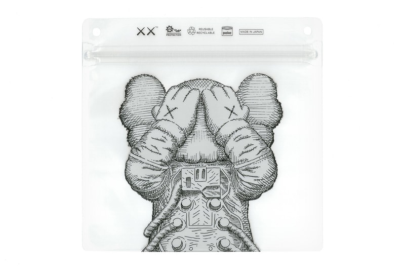 KAWS x Pake®︎ 最新別注 Zipbag 系列即將登場