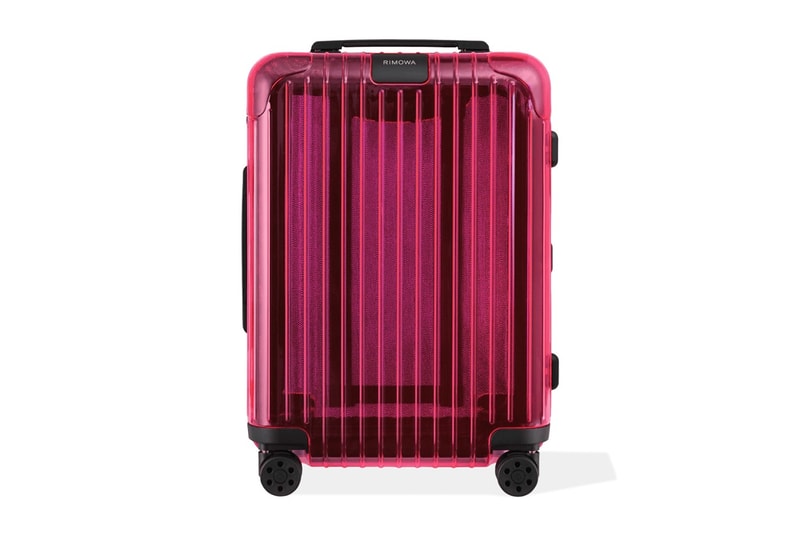 RIMOWA 限量推出「Cabin Neon」螢光半透明配色 Essential 旅行箱