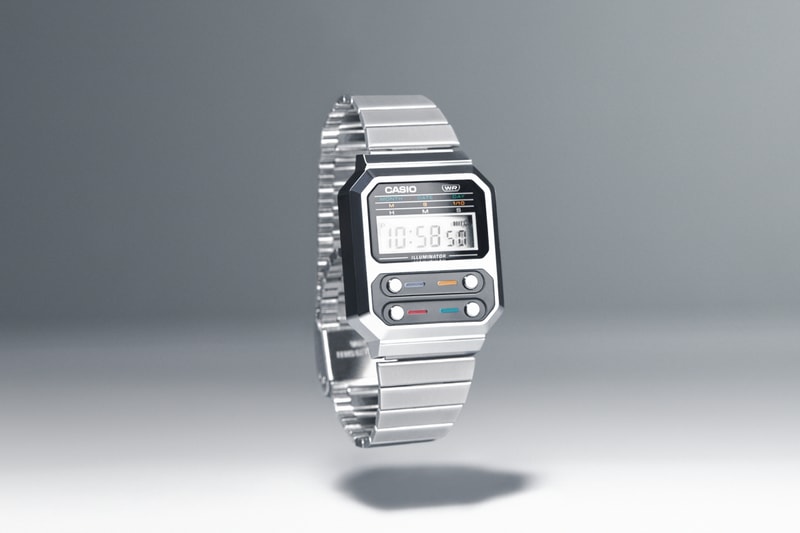 CASIO 推出融合复古和未来主义风格的全新 A100WE
