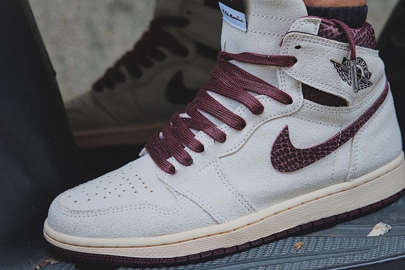 蛇鱗加持！A Ma Maniére x Air Jordan 1 High 最新聯名鞋款率先曝光