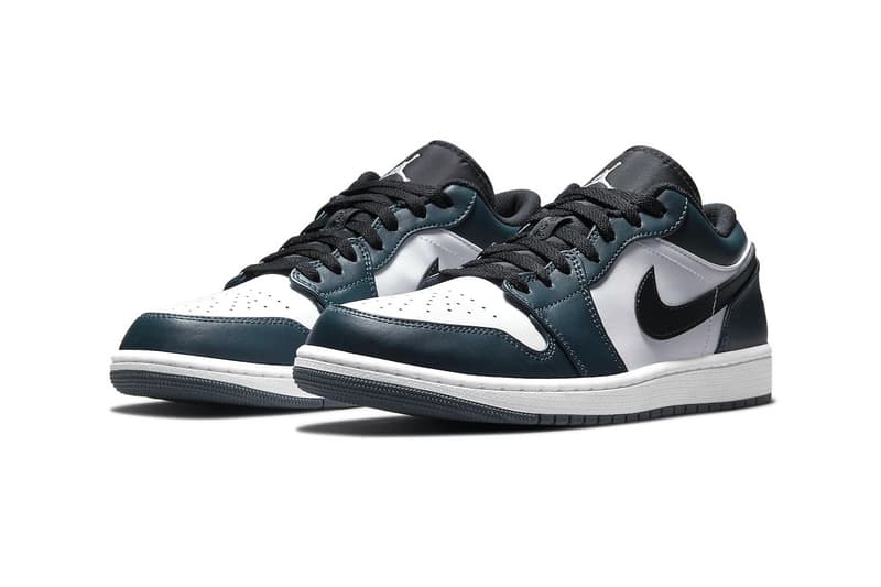 率先近賞 Air Jordan 1 Low 全新「Dark Teal」配色版本