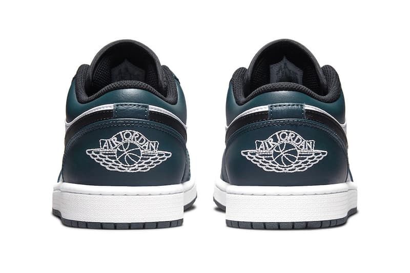 率先近賞 Air Jordan 1 Low 全新「Dark Teal」配色版本