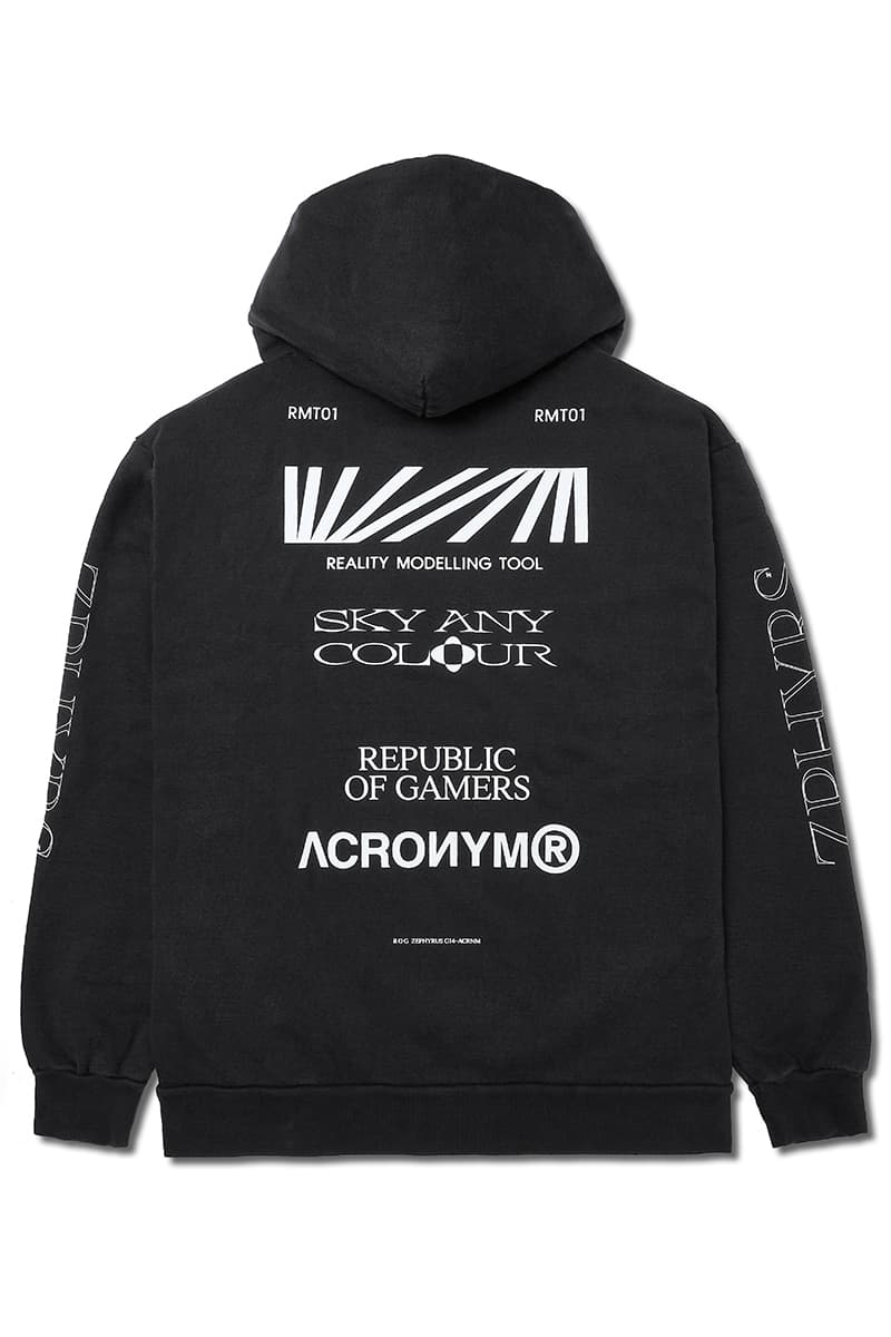 ASUS ROG x ACRONYM 全新联乘服饰系列「ACR ROG」正式登场