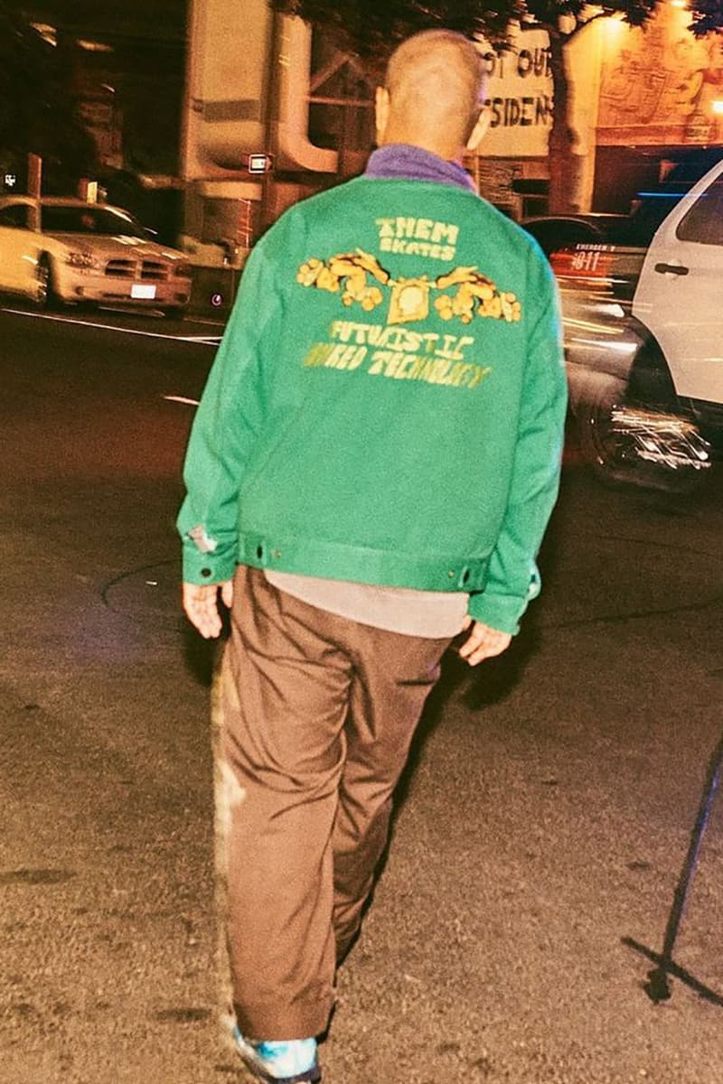 Brain Dead 攜手滑輪單位 THEM SKATES 打造最新聯乘系列