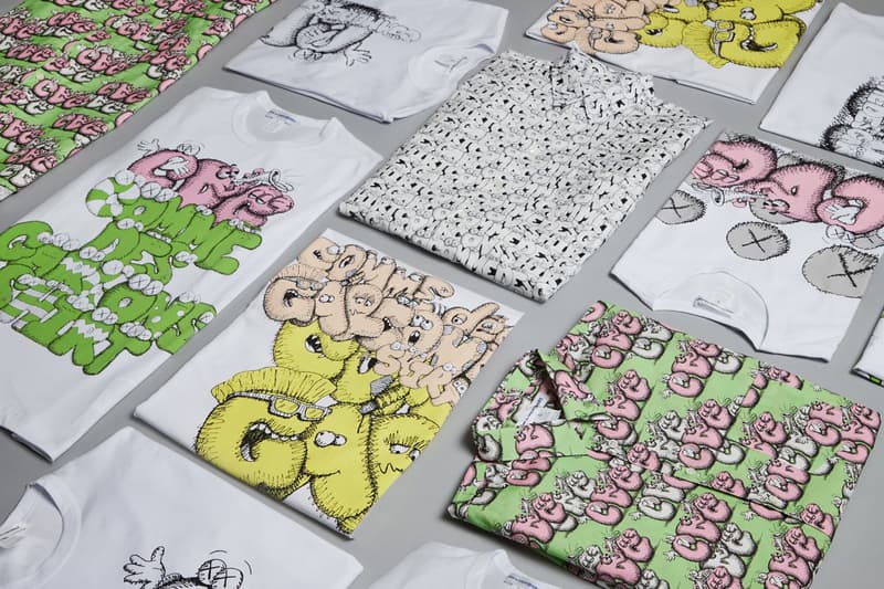 COMME Des GARÇONS SHIRT x KAWS 最新聯乘系列正式登場