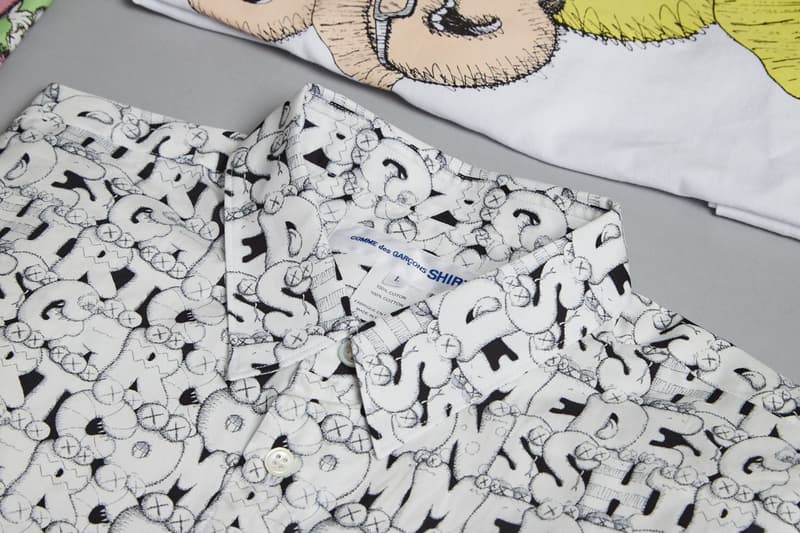 COMME Des GARÇONS SHIRT x KAWS 最新聯乘系列正式登場