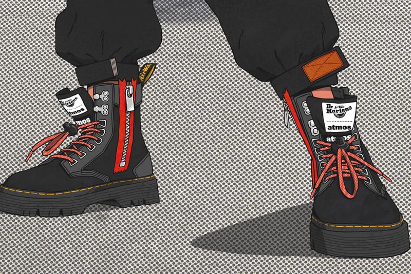 Dr.Martens x atmos 全新 TARIK 聯名休閒靴正式登場