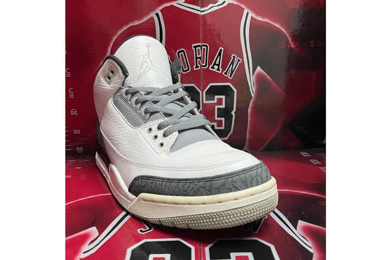 Eminem x Air Jordan 3 從未曝光 2012 年聯乘 Sample 鞋款