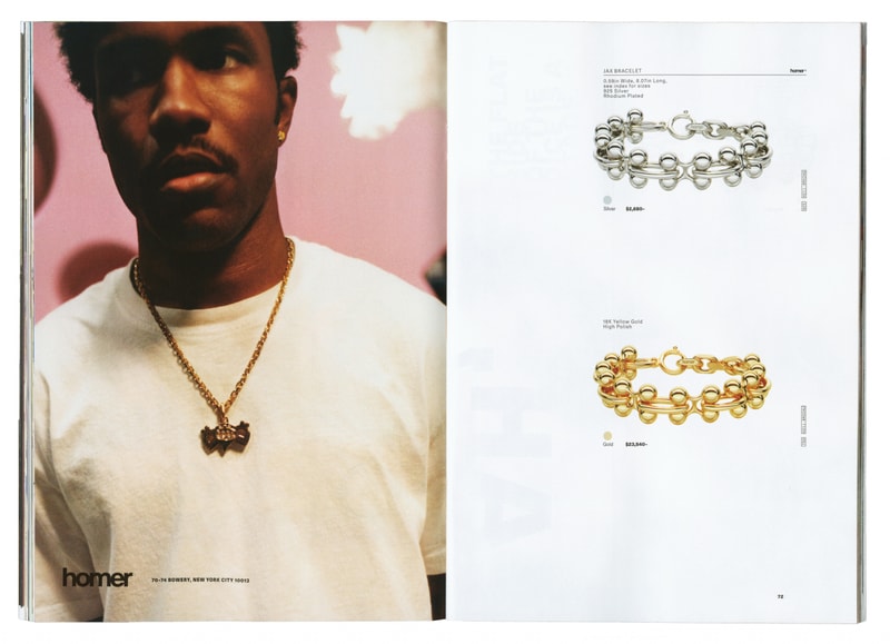 Frank Ocean 推出个人奢侈品牌 Homer