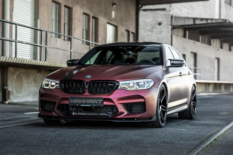 MANHART 打造 800 匹馬力 BMW M5 超性能強化改裝車型