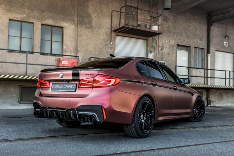 MANHART 打造 800 匹馬力 BMW M5 超性能強化改裝車型