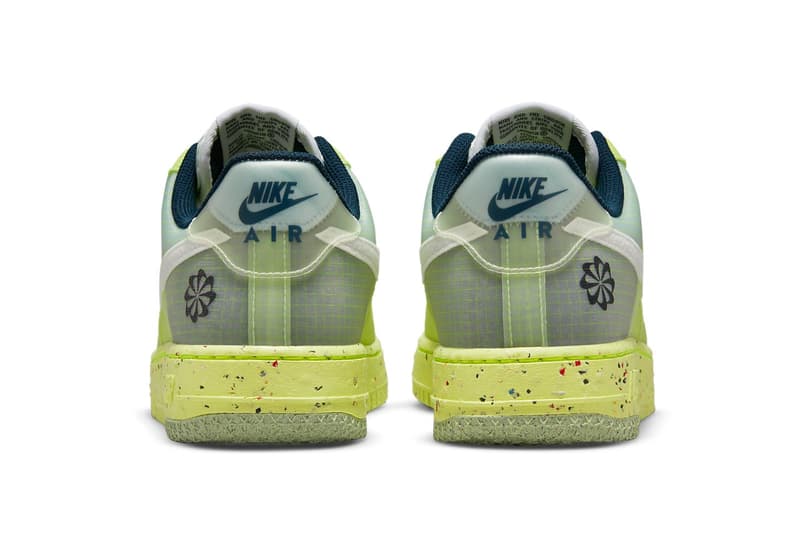 Nike Air Force 1 Crater 最新配色「Light Lemon Twist」率先曝光