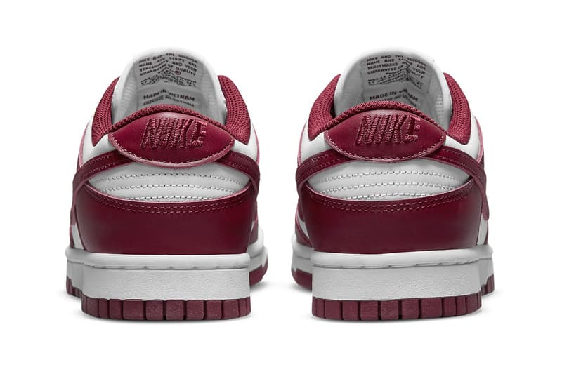 率先近賞 Nike Dunk Low 最新配色「Bordeaux」官方圖輯