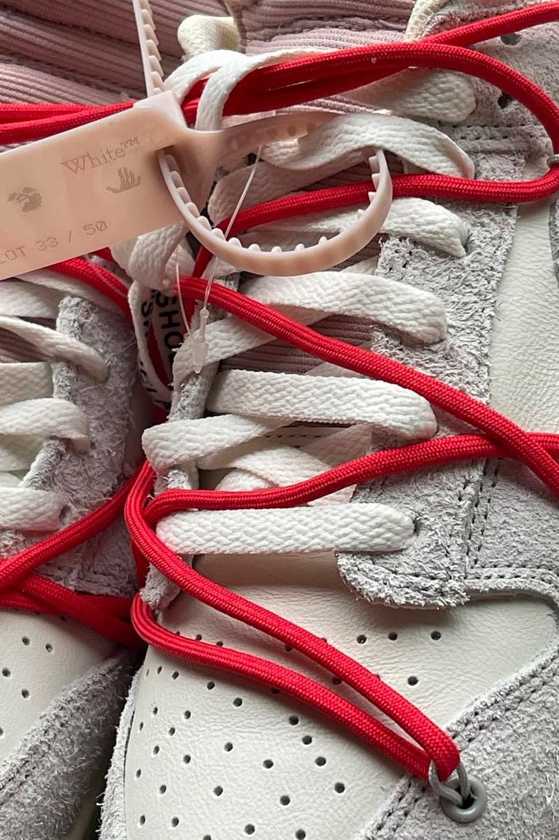率先近賞 Off-White™ x Nike Dunk Low「The 50」編號 #33 清晰圖輯