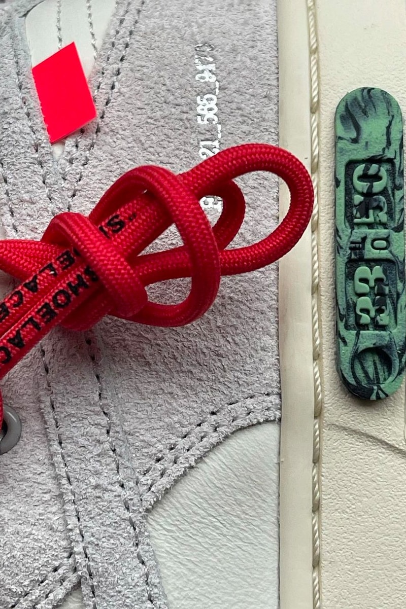 率先近賞 Off-White™ x Nike Dunk Low「The 50」編號 #33 清晰圖輯