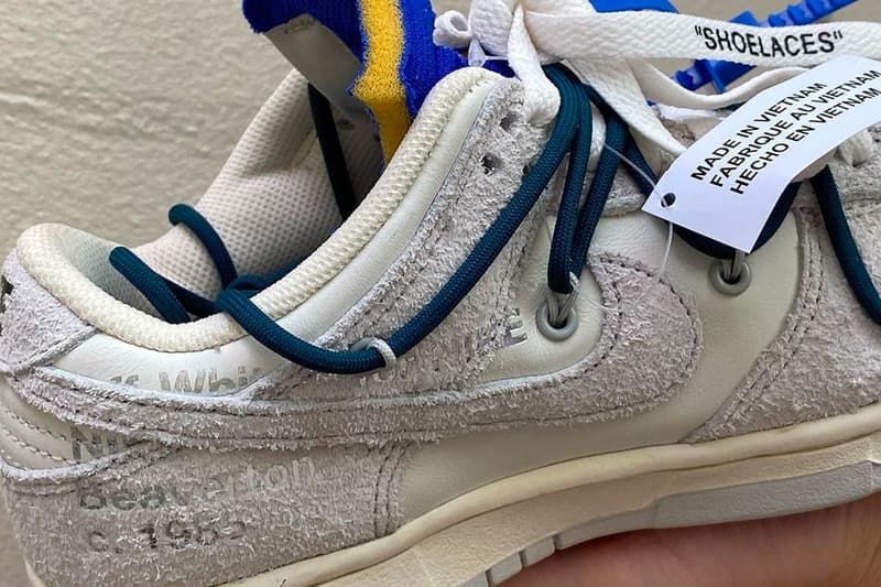 再次近賞 Off-White™ x Nike Dunk Low 全新聯名系列「THE 50」