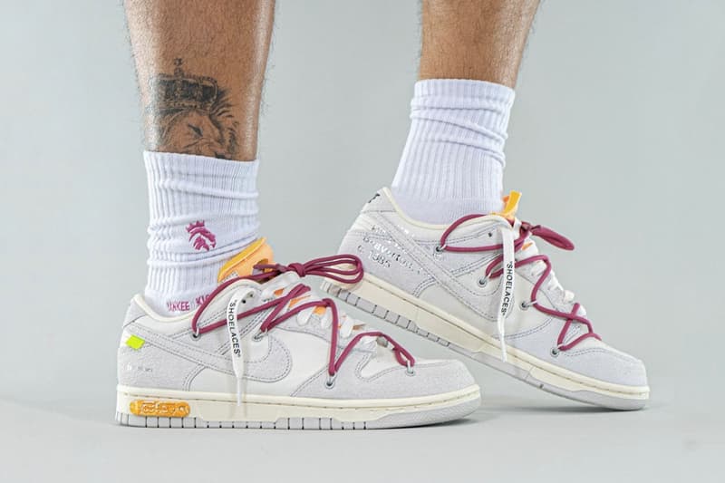 率先近賞 Off-White™ x Nike Dunk Low「The 50」編號 #35 上腳圖輯