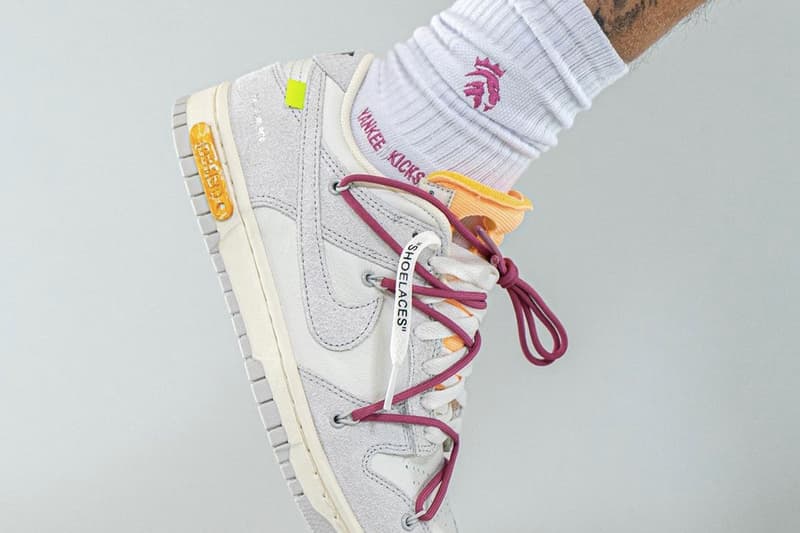 率先近賞 Off-White™ x Nike Dunk Low「The 50」編號 #35 上腳圖輯
