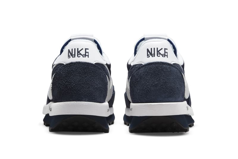 sacai x fragment design x Nike LDWaffle「 Blue Void」官方圖輯發佈