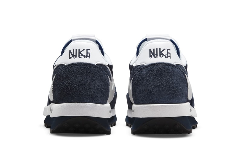 sacai x fragment design x Nike LDWaffle「 Blue Void」官方圖輯發佈