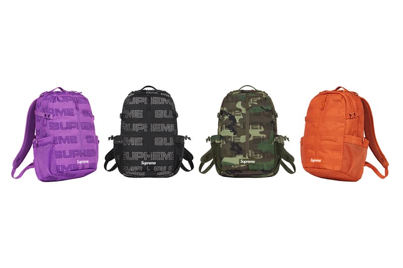 Supreme 2021 秋冬配件與袋包系列
