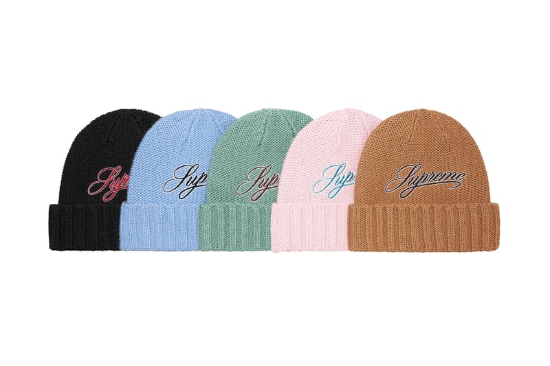 Supreme 2021 秋冬帽款系列