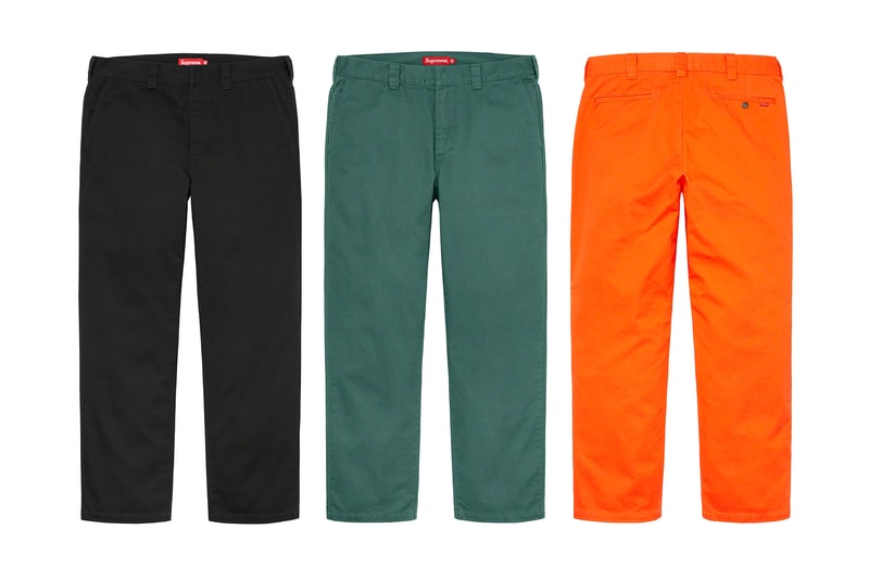 Supreme 2021 秋冬裤款系列
