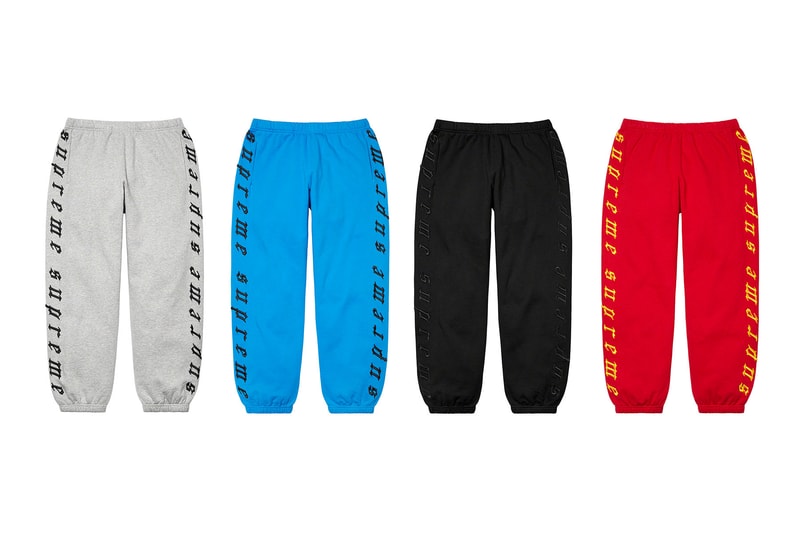 Supreme 2021 秋冬裤款系列