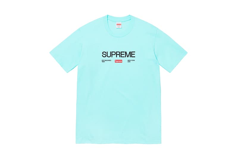 Supreme 2021 秋冬 T-Shirt 系列
