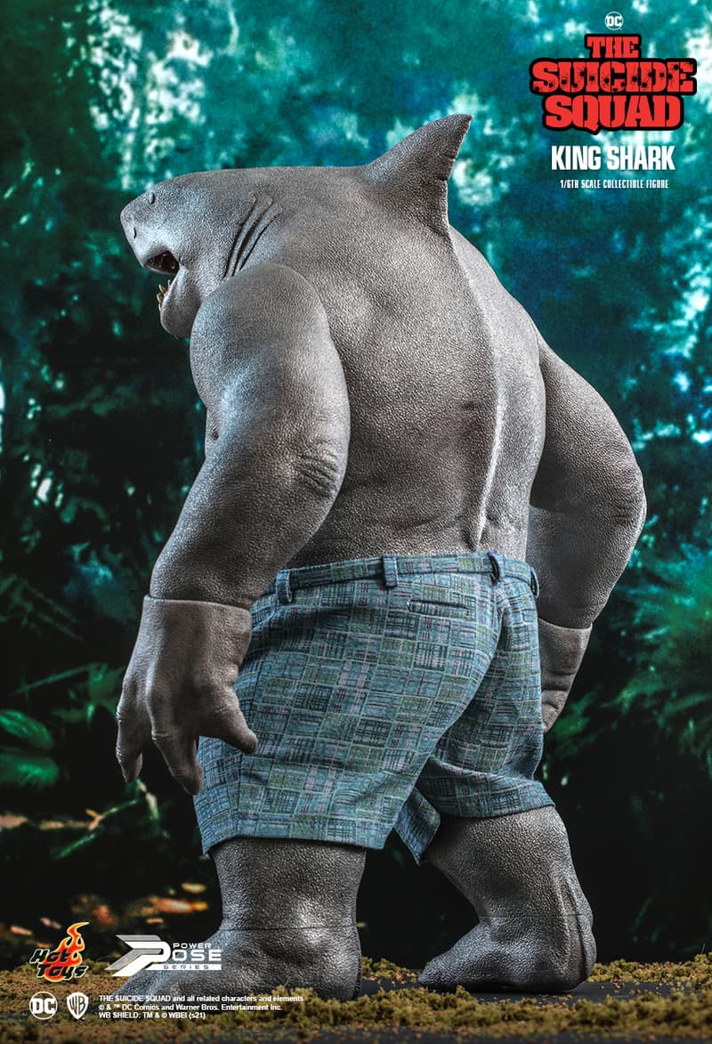 Hot Toys 推出全新 1:6 比例《The Suicide Squad》人氣角色「King Shark」雕塑模型