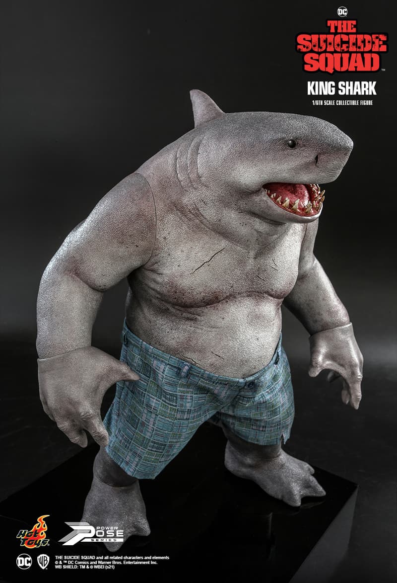 Hot Toys 推出全新 1:6 比例《The Suicide Squad》人氣角色「King Shark」雕塑模型