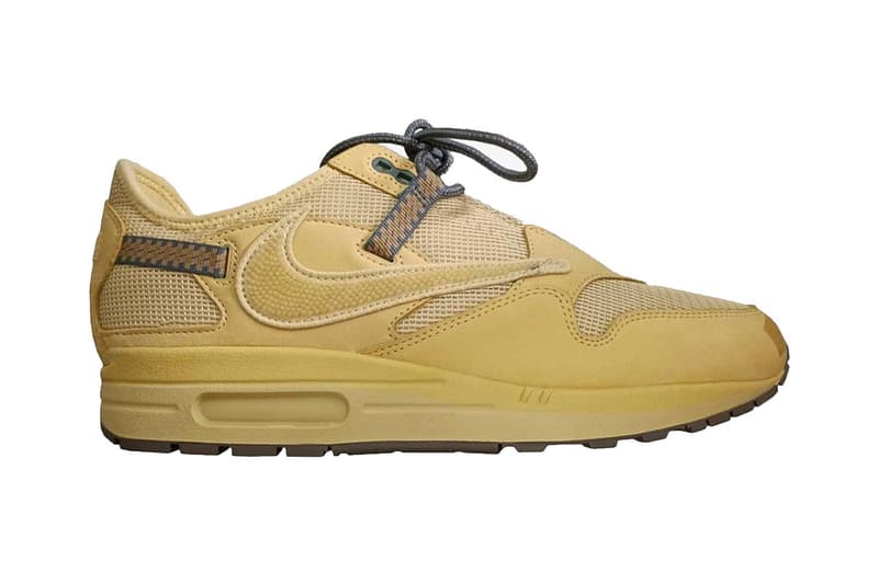 Travis Scott x Nike Air Max 1 最新配色「Wheat」率先亮相