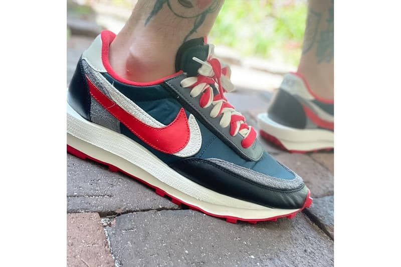 UNDERCOVER x sacai x Nike LDWaffle 聯乘鞋款上腳圖輯